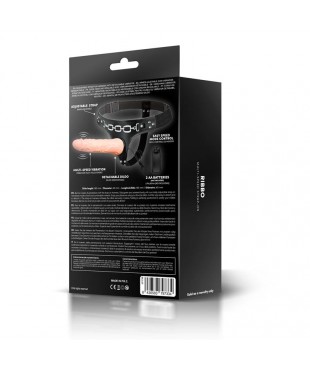 Ribbo Arnes con Dildo Realista con Vibracion y Control Remoto Ribbo Arnes con Dildo Realista con Vibracion y Control Remoto