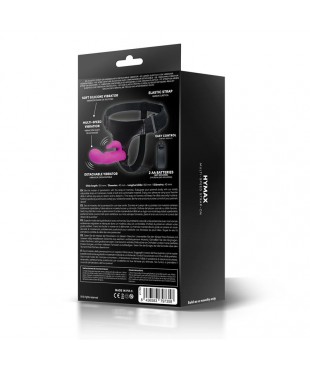 Hymax Arnes con Dildo Vibrador con Conejito y Control Remoto Hymax Arnes con Dildo Vibrador con Conejito y Control Remoto