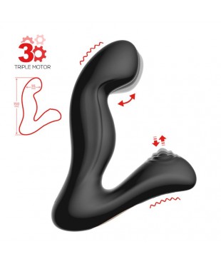 Convo Prostate Stimulator with Tapping and Finger Wiggle Function