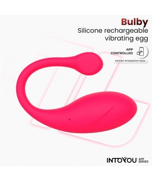 Bulby Huevo Vibrador con APP Rosa Intenso Bulby Huevo Vibrador con APP Rosa Intenso