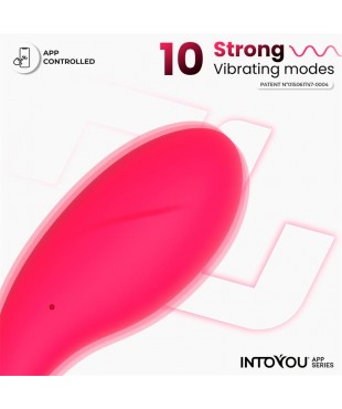 Bulby Huevo Vibrador con APP Rosa Intenso Bulby Huevo Vibrador con APP Rosa Intenso