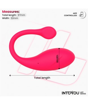 Bulby Huevo Vibrador con APP Rosa Intenso Bulby Huevo Vibrador con APP Rosa Intenso