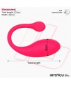 Bulby Huevo Vibrador con APP Rosa Intenso