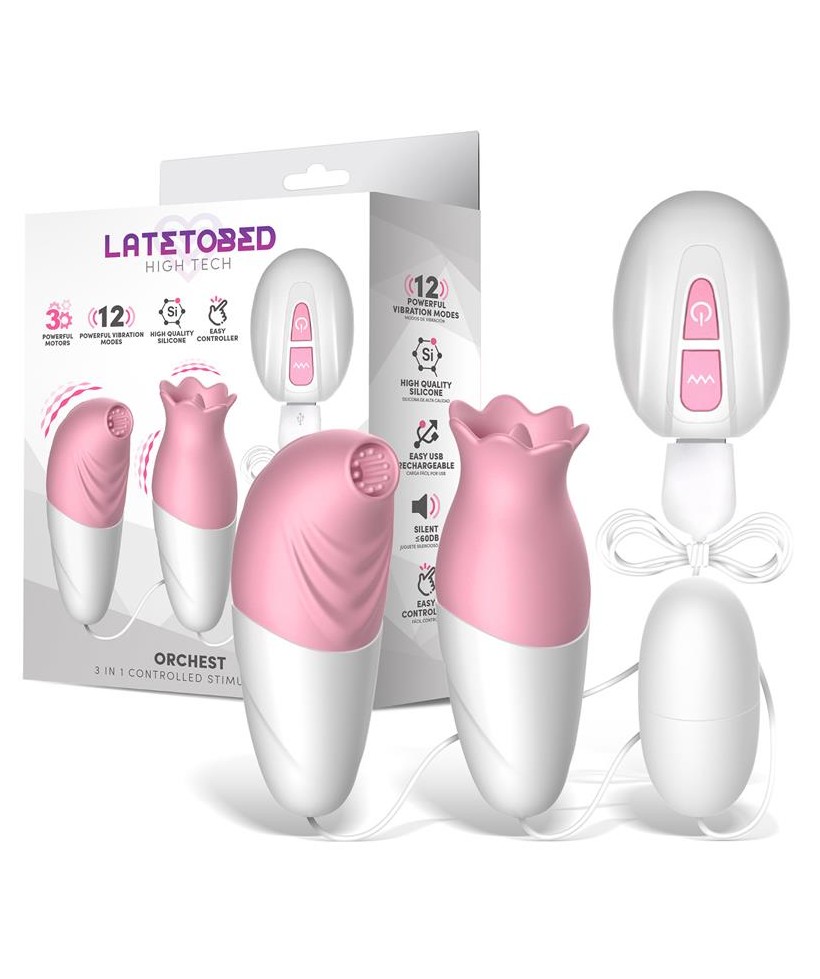 Orchest Estimulador 3 in 1 con Control Remoto Orchest Estimulador 3 in 1 con Control Remoto