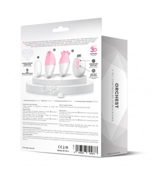 Orchest Estimulador 3 in 1 con Control Remoto Orchest Estimulador 3 in 1 con Control Remoto