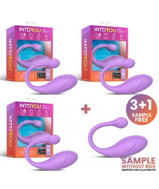 Pack 3 Muestra Bulby Huevo Vibrador con APP Lavanda