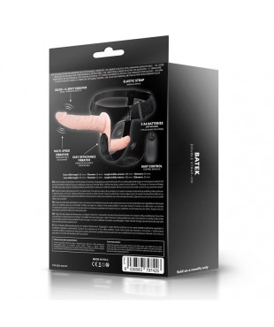 Batek Arnes con Dildo Doble Desmontable Punto G y Vibracion Control Remoto Batek Arnes con Dildo Doble Desmontable Punto G y Vibracion Control Remoto