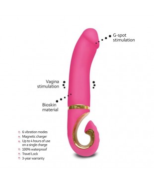 Gjay Neon Vibrador Rose