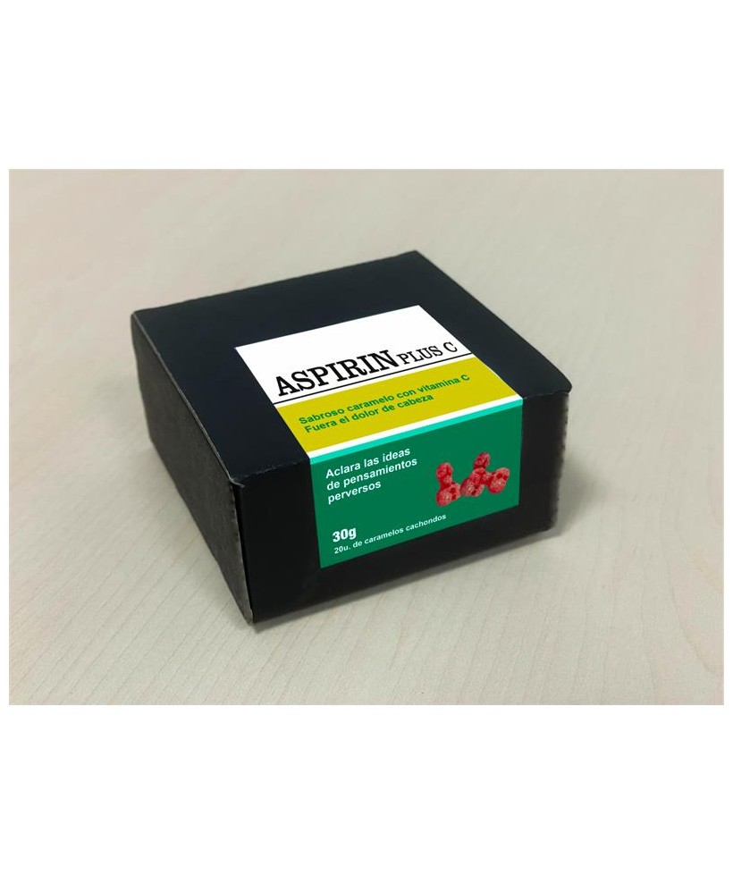 Caja 20 Caramelos Forma Pene Sabor Fresa Cereza