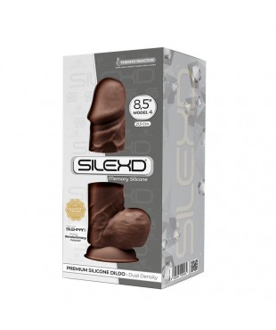 Dildo Dual Density Mod 4 - 8.5 Marrón