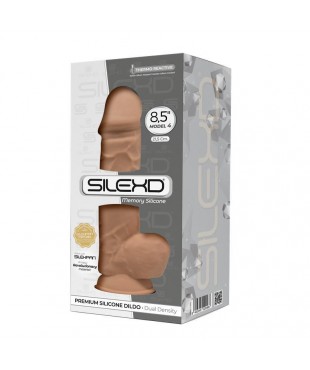 Dildo Dual Density Mod 4 - 8.5 Caramelo