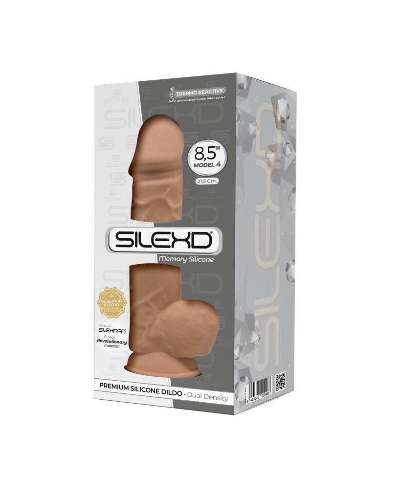 Dildo Dual Density Mod 4 85 Caramelo