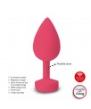 Gplug Plug Anal Neon Rose Talla S