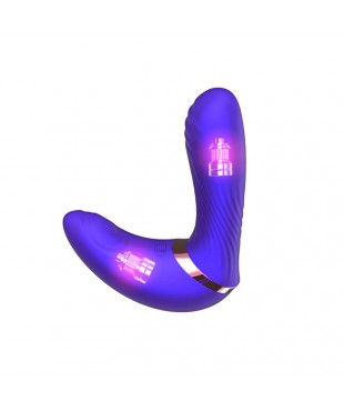Rayden Vibrador con Pulsacion y Bolas Internas Desmontable Dos Posiciones Rayden Vibrador con Pulsacion y Bolas Internas Desmontable Dos Posiciones