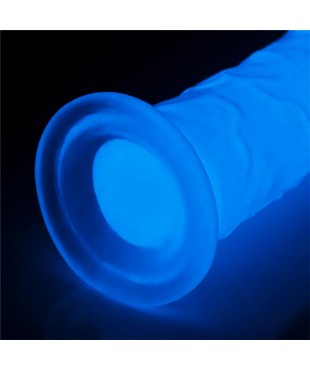 Dildo Lumino 8 Luz Azul Dildo Lumino 8 Luz Azul