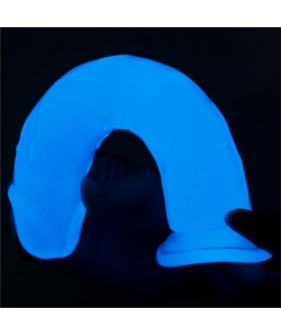 Dildo Lumino 8 Luz Azul Dildo Lumino 8 Luz Azul
