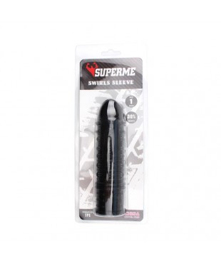 Funda para el Pene Swirls Negro