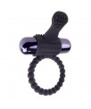 Fantasy C Ringz Super Anillo Vibrador de Silicona Negro