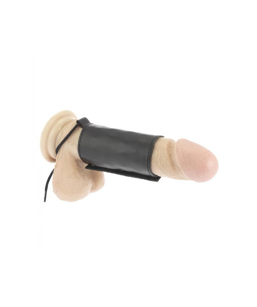 Tubo de Cuero para el Pene Ajustable