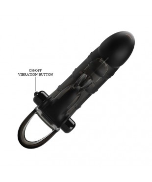 Cuper Funda para el Pene con Vibracion 4 cm Cuper Funda para el Pene con Vibracion 4 cm