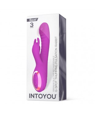Beat3 Vibrador con Punto G con Pulsación 3 Motores