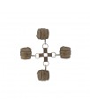Shots Ouch Brown Juego de Ligaduras Marron