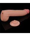 Dildo Dual Layer Piel Retractil 12