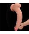 Dildo Dual Layer Piel Retractil 135