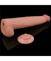 Dildo Dual Layer Piel Retractil 135