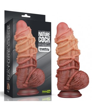 Dildo Dual Layer Tamano King Nature 95 Dildo Dual Layer Tamano King Nature 95