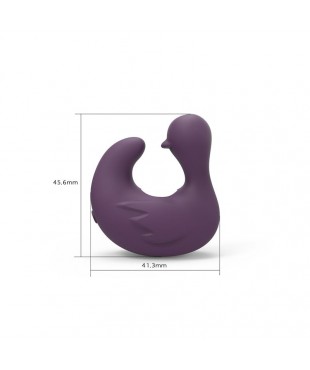 Swamson Dedal Patito Estimulador USB Silicona Violet