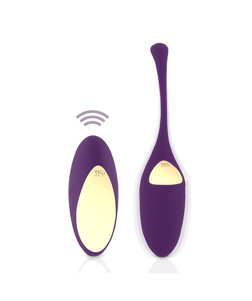 Bola Kegel con Control Remoto Essentials Pulsy Playball Purpura