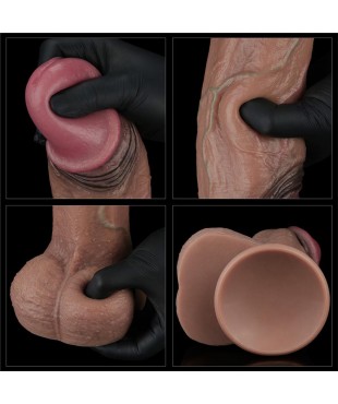 Dildo Silicona Dual Layered XXL 11 Dildo Silicona Dual Layered XXL 11