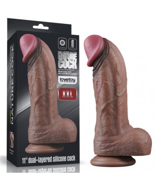 Dildo Silicona Dual Layered XXL 11 Dildo Silicona Dual Layered XXL 11