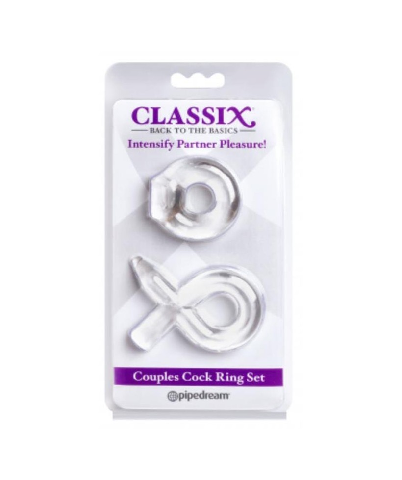 Kit de Anillos para el Pene Transparente