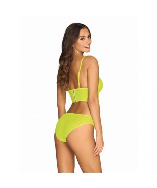Neonia Set de 2 Piezas con Cremallera Amarillo Neón