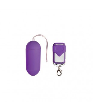 Huevo Vibrador Control Remoto 10 Funciones Purpura