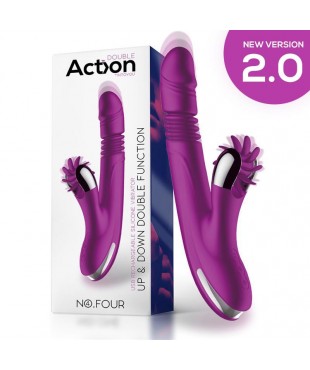 No. Four Vibrador Up and Down y Rueda Estimuladora