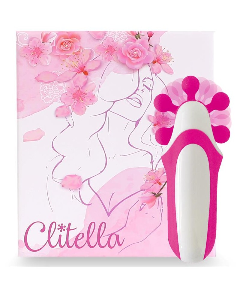 Clitella Estimulador Sexo Oral con Accesorios Rosa