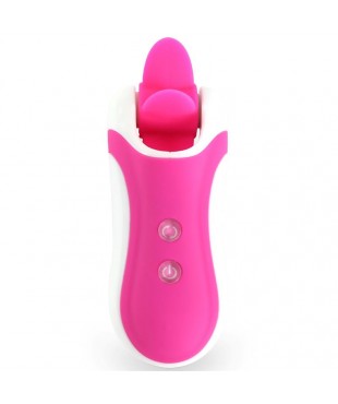 Clitella Estimulador Sexo Oral con Accesorios Rosa