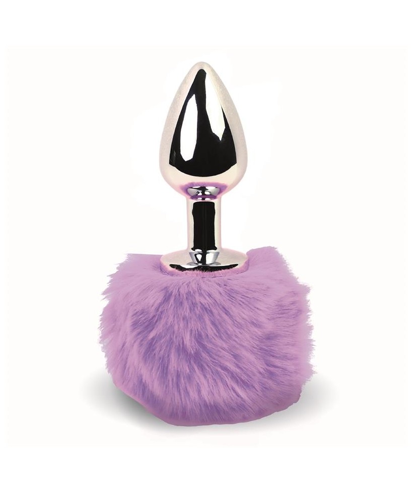 Bunny Tail Plug Anal con Cola Purpura