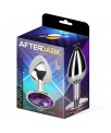 Plug Anal con Joya Purpura Amatista Talla L Aluminio