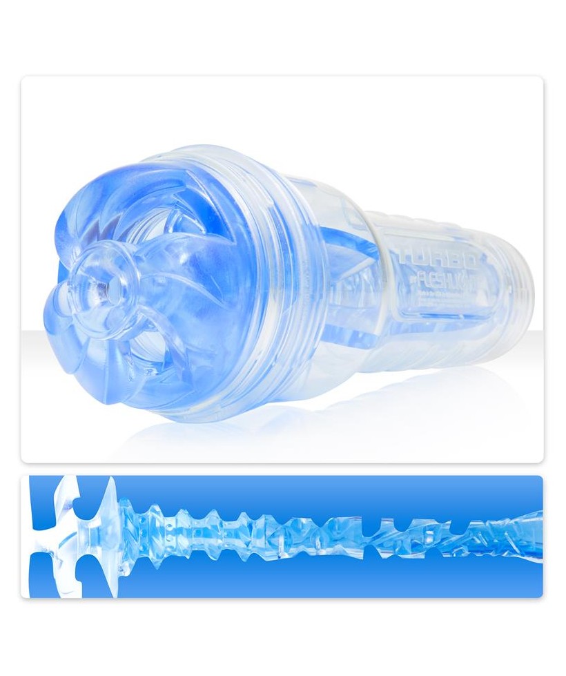 Fleshlight Turbo Thrust Hielo Azul