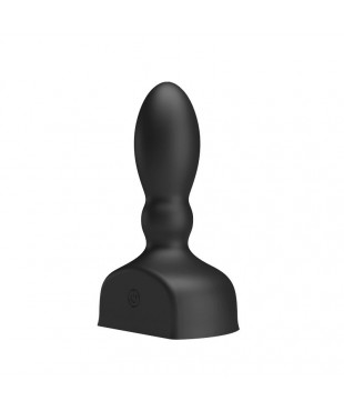 Estimulador Anal Harriet Inflable USB Silicone Negro