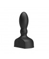 Estimulador Anal Harriet Inflable USB Silicone Negro