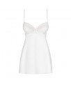 871 CHE 2 Chemise y Tanga Color Blanco