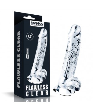 Dildo Flawless Clear 7.5 Transparente