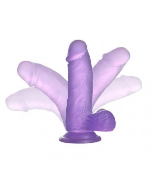 Dildo Jelly Studs 6 Purpura Dildo Jelly Studs 6 Purpura