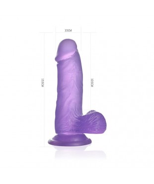 Dildo Jelly Studs 6 Purpura Dildo Jelly Studs 6 Purpura