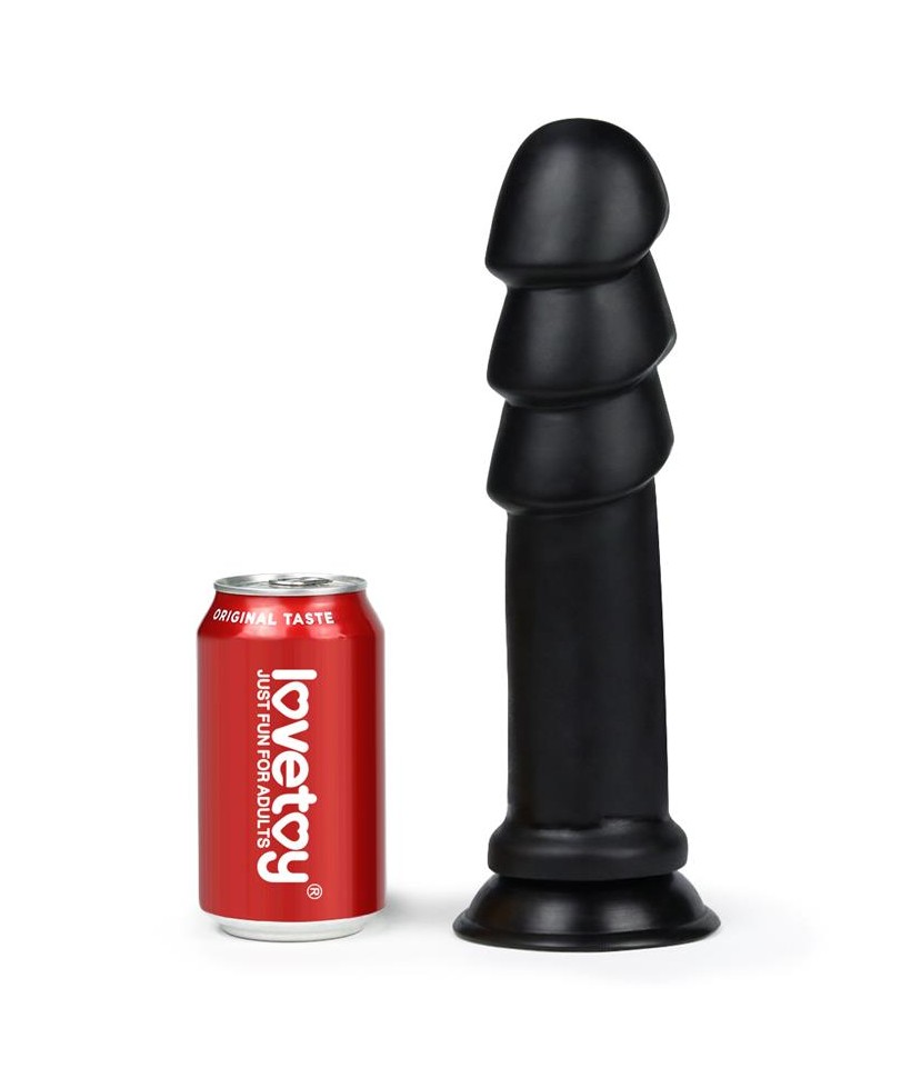 Dildo King Sized Anal Ripples 1125 Negro